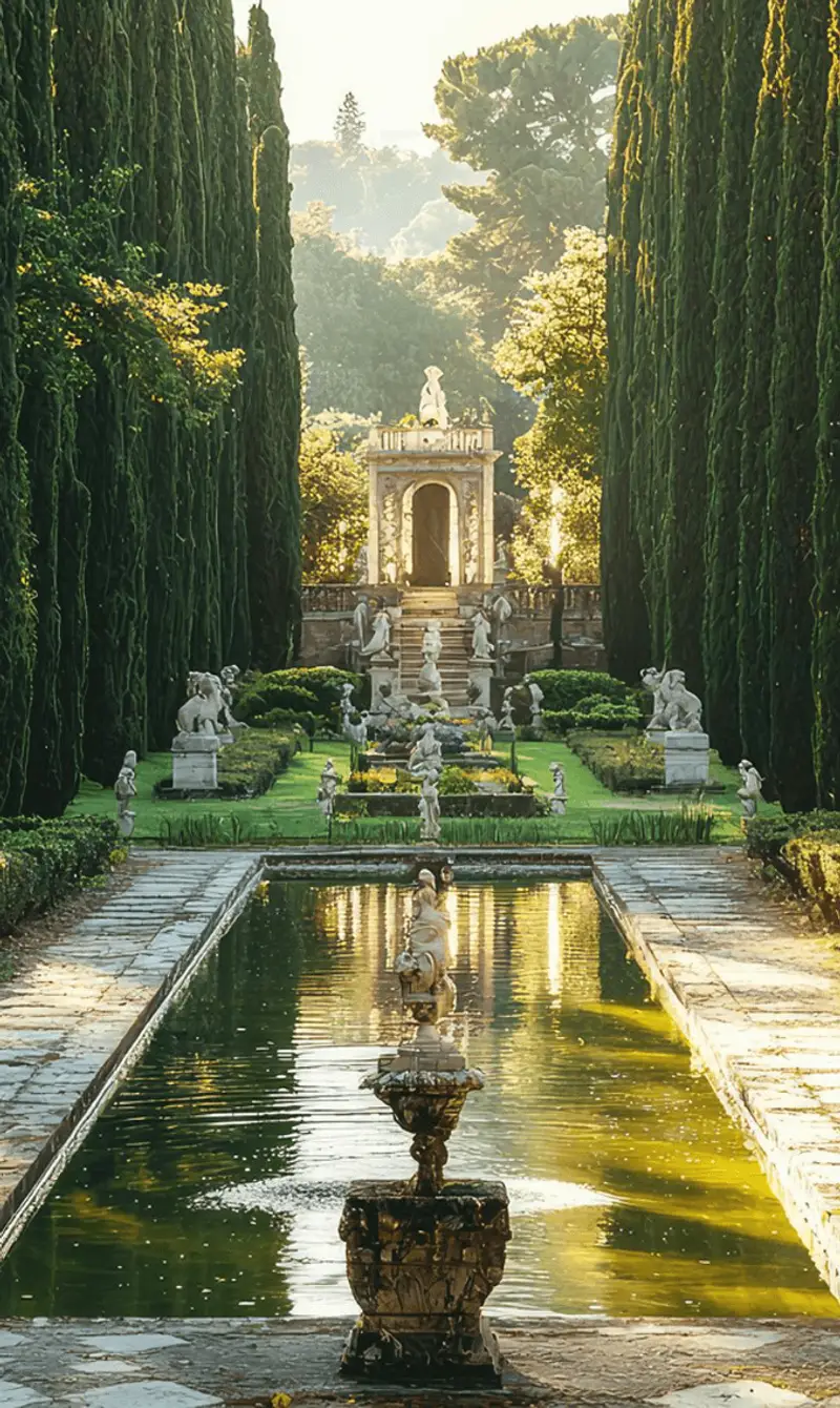 Estudo paisagístico 01 do Master Plan Château Jardin