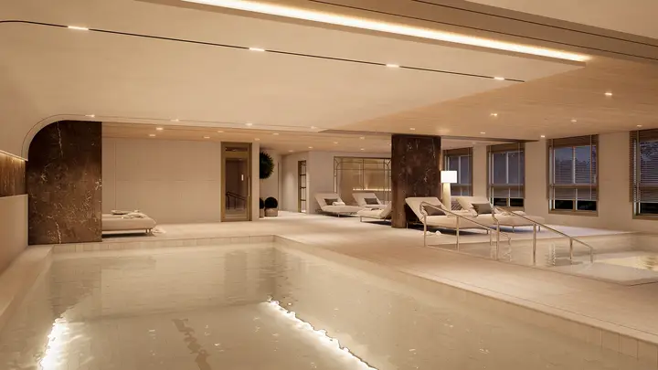 Spa com ambientes de relaxamento
