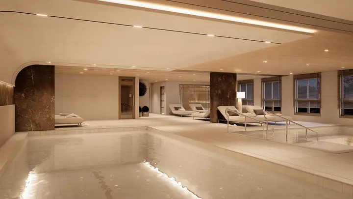 Spa com ambientes de relaxamento